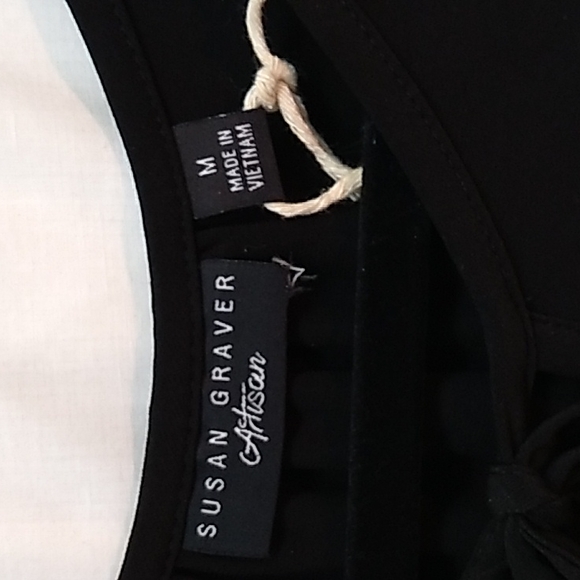 Susan Graver Artisan blouse - Picture 5 of 8